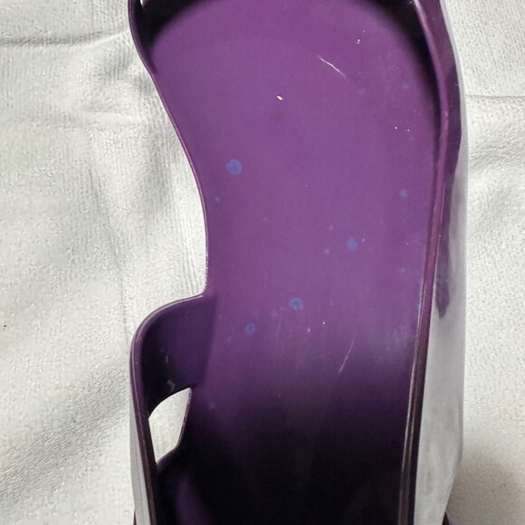 Gucci Purple Jelly Flats (approximately size 9) - Picture 5 of 14